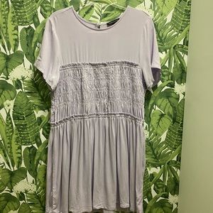 Kendall and Kylie flowy lavender dress